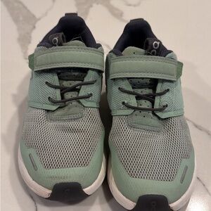 Mint Green Boys On Kids Cloud Shoes